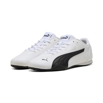 Puma Sneaker PUMA CATCH, Damen, Gr. 38,5, schwarz-weiss (puma wei&szlig;, puma schwarz), Synthetik, unifarben, Schuhe Sneaker, mit Gummilaufsohle, mit Schn&uuml;rung,