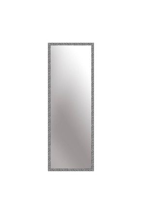 Nielsen Design Florentina Wall Mirror With Mosaic Design Frame, 50 x 150cm in Silver | Size: 50 x 150 cm