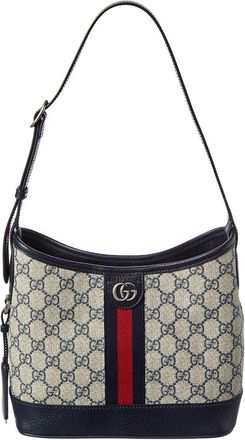 Gucci Ophidia Gg Small Gg Supreme Canvas & Leather Shoulder Bag