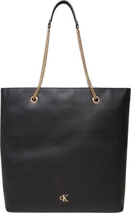 Calvin Klein Zwarte Polyethyleen Handtas