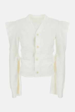 sacai Cardigan In Maglia