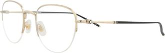 Montblanc Mens Black Square Eyeglass Frames MB0129O 004