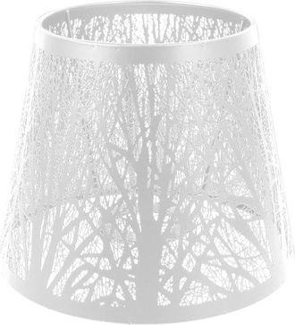 OEM Pantalla De L&aacute;mpara Sostenible, De F&aacute;cil Instalaci&oacute;n Y Con Un Suave Efecto De Luz, Pantalla Con Forma De &Aacute;rbol, Pantalla E14/e27, Blanca