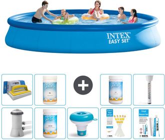 Intex Piscina Easy Set Redonda - 457x84 Cm - 8-piezas S43229