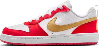 Nike Court Borough Low Red White Metallic Gold DV5456-137