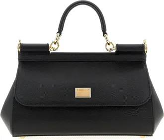 Dolce & Gabbana Sicily Borse A Mano Nero-Donna