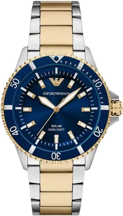 Emporio Armani World Explorer Blue Dial Mens Watch AR11738