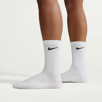 Nike Unisex Everyday Plus Rift Lightweight Split-Toe Crew Socks (1 Pair) in White | DX1158-100