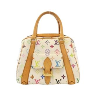 Louis Vuitton Pre-owned Multicolore Prisca Gecoat Canvas Tas - Dames - Pre-owned - Veelkleurig - Maat: ONE Size