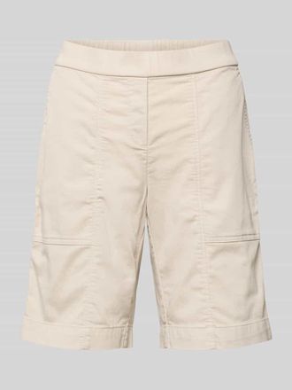 Toni Straight Fit Shorts mit Ges&auml;&szlig;taschen Modell Sue in Sand, Gr&ouml;&szlig;e 42
