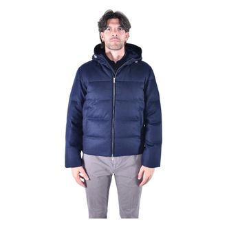 Eleventy Winterjas - Heren - Jassen - Blauw - Maat: M
