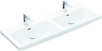 Villeroy & Boch Villeroy&boch - Lavabo Doble Con Mueble Subway 3.0 De 1300 X 470
