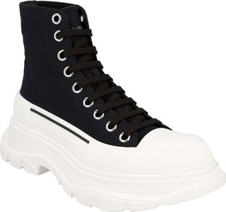 Alexander McQueen Alexander Mcqueen Womens Canvas Tread Slick Boot, Never Worn (Authentic Pre- Loved)