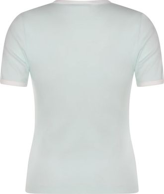 Courr&egrave;ges T-Shirts And Polos Light Mint/Heritage White-Donna