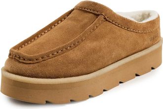 Clarks Womens Meare Mules, Caramel Warmlined, 6 UK