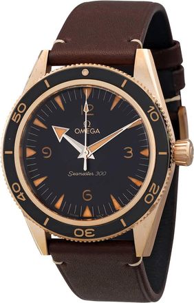 Omega Seamaster Automatic Chronometer Brown Dial Mens Watch 234.92.41.21.10.001