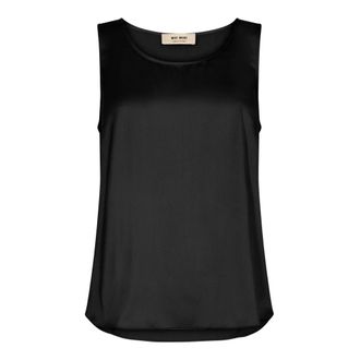 Mos Mosh MMShima Sleeveless Tee - - Tops - Donna - Nero - L