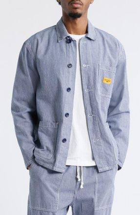 Service Works Hickory Stripe Chore Jacket at Nordstrom, Size Medium