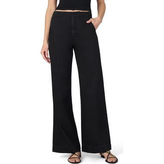 Joe's The Clean Wide Leg Trouser in Black at Nordstrom Rack, Size 24