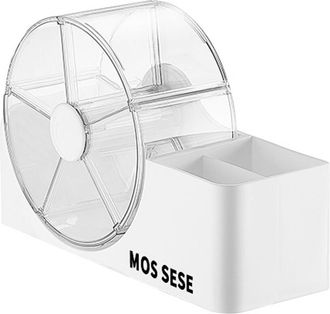 OEM Organizadores De Accesorios Para El Cabello Con Soporte Para Cepillos - Blanco