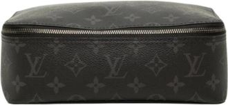 Louis Vuitton Pre-owned Toilet Pouch GM - unisex - Vintage Accessoires - Zwart - ONE Size - Leer - Vintage