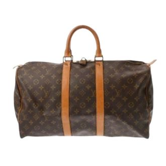 Louis Vuitton Pre-owned Weekend Bags, unisex, Brown, Size: ONE SIZE Pre-owned Boston Bag