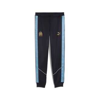Puma Pantaloni Olympique de Marseille KING Anthem da uomo, Accessori, Blu, XS