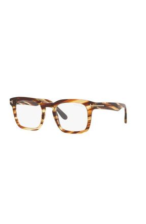 Tom Ford 50mm Square optical glasses in Tortoise at Nordstrom