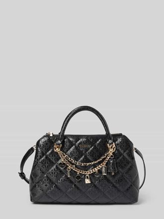 Guess Handtasche in Leder-Optik Modell Libby in Black, Gr&ouml;&szlig;e 1