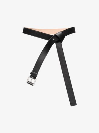 Michael Kors Kasia Leather Wrap Belt