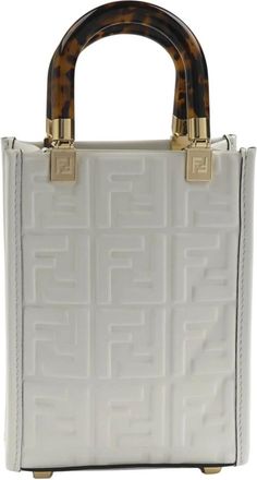 Fendi Handbags, female, White, Size: ONE SIZE Handbags