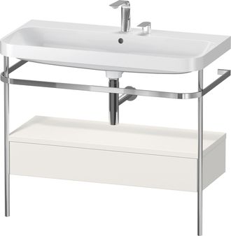 Duravit Set C-bonded Duravit Happy D.2 Plus Con Consola Met&aacute;lica Y Caj&oacute;n