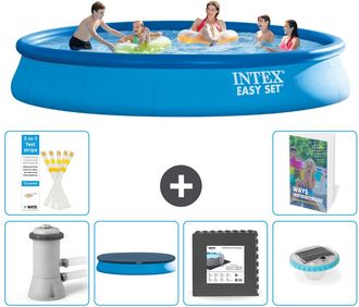 Intex Piscina Easy Set Redonda - 457x84 Cm - 7-piezas S312