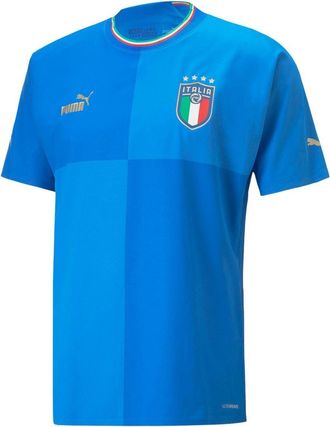 Puma SS22 Italy Authentic Home Jersey Blue 765671-01