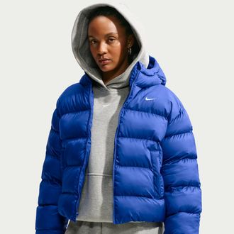 Nike Womens Nike Sportswear Therma-FIT Jacket in Blue | IF5931-417