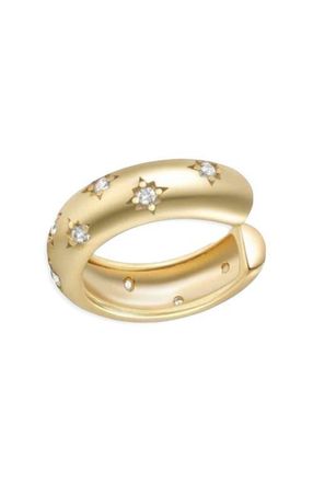 BEN ONI Nova CZ Star Ear Cuff in Gold at Nordstrom
