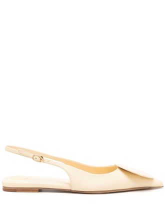 Jacquemus Ballerine Les Slingback Duelo Plates - Toni neutri