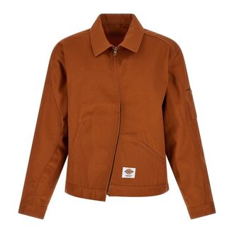 Undercover Uc 1F4205 Jacket - Heren - Zomerjassen - Bruin - XL - Katoen - Jassen
