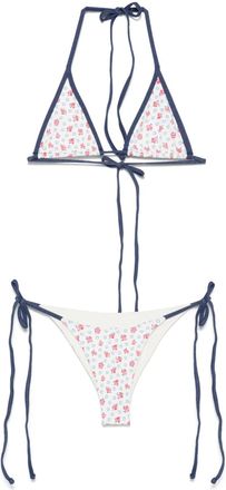 Frankies Bikinis Paradise bikini set - Neutrals