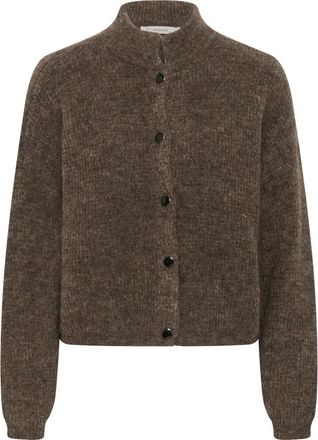 Gestuz C&aacute;rdigan - Knitwear - Mujer - Marr&oacute;n - XL