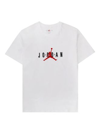 Nike Jordan T-shirt met logodetail - Wit
