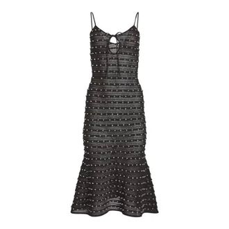 Self Portrait Dames, Jurken, Zwart, Maat: L