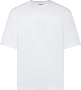 STUDIO NICHOLSON Lay T-Shirt - Heren - Tops - Wit - Maat: M Katoen