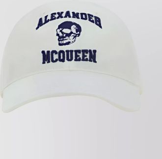 Alexander McQueen cotton baseball cap