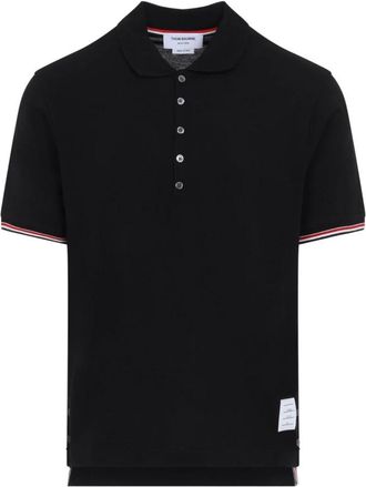 Thom Browne Polo - - Tops - Uomo - Nero - L