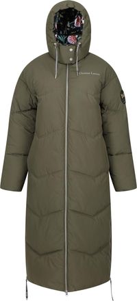 Regatta Womens/Ladies Christian Lacroix Milhaud Longline Puffer Jacket (Dark Khaki) - Size 20 UK