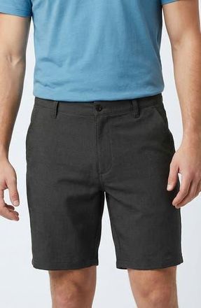 Burnside Cotton & Linen Blend Chino Shorts in Black at Nordstrom Rack, Size 30