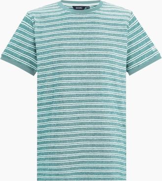 Regatta Mens Regatta Mens Benlin Striped T-Shirt - White - Size: 42