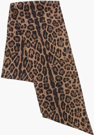 Super Blond Animal Print Scarf size One Size