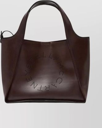 Stella McCartney logo shoulder bag detachable strap